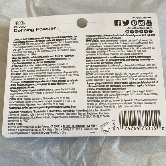 Ardell brow defining powder - Picture 3 of 3